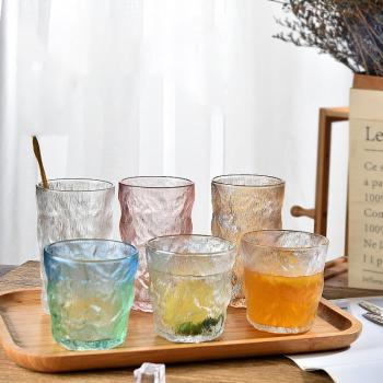 360Home Glas mit Gletschermuster verdickte Textur